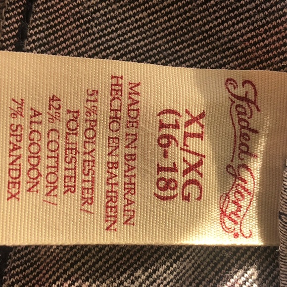 Faded. Glory Jean pull up - Picture 6 of 6